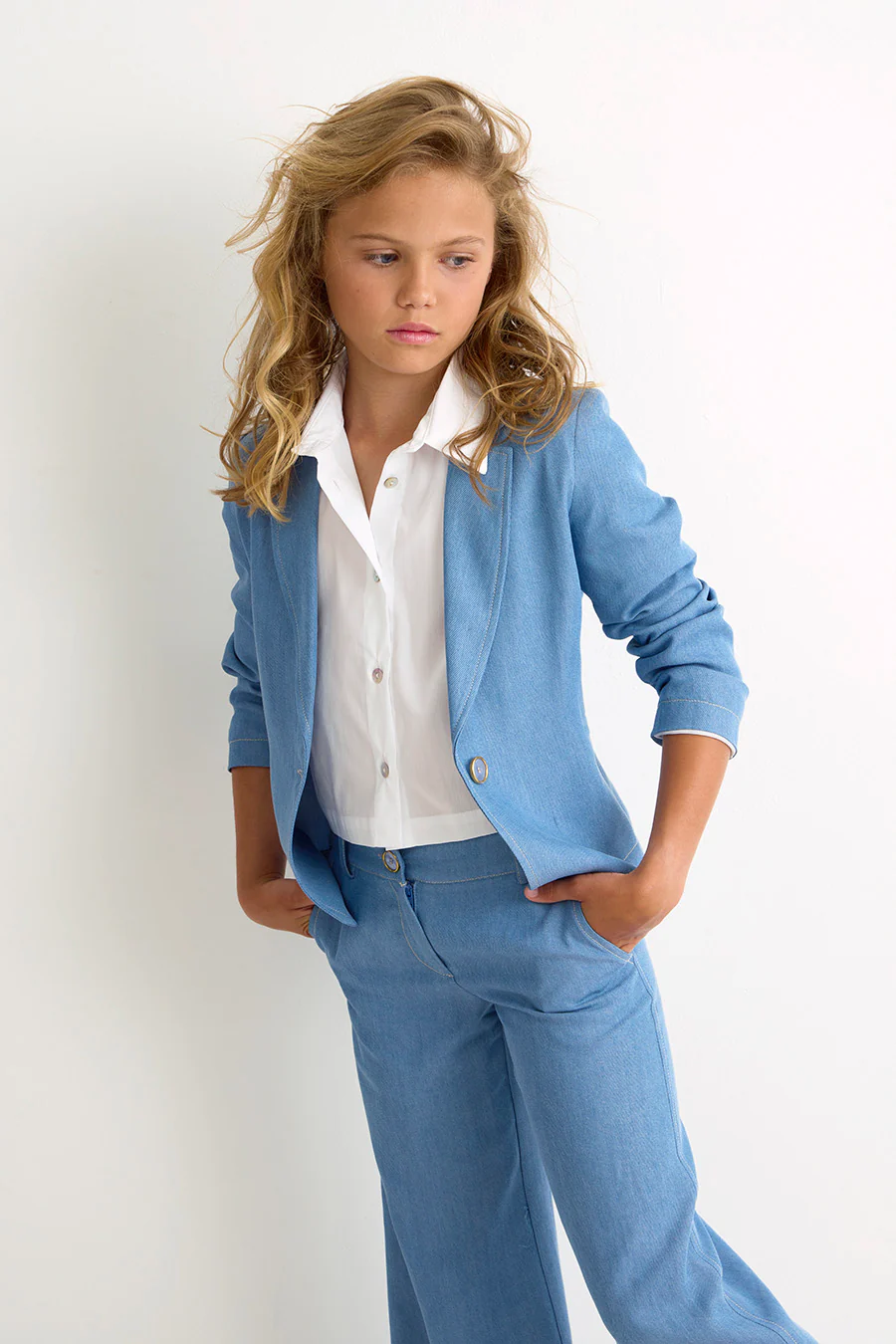 Broeken blauw Diamante Blu