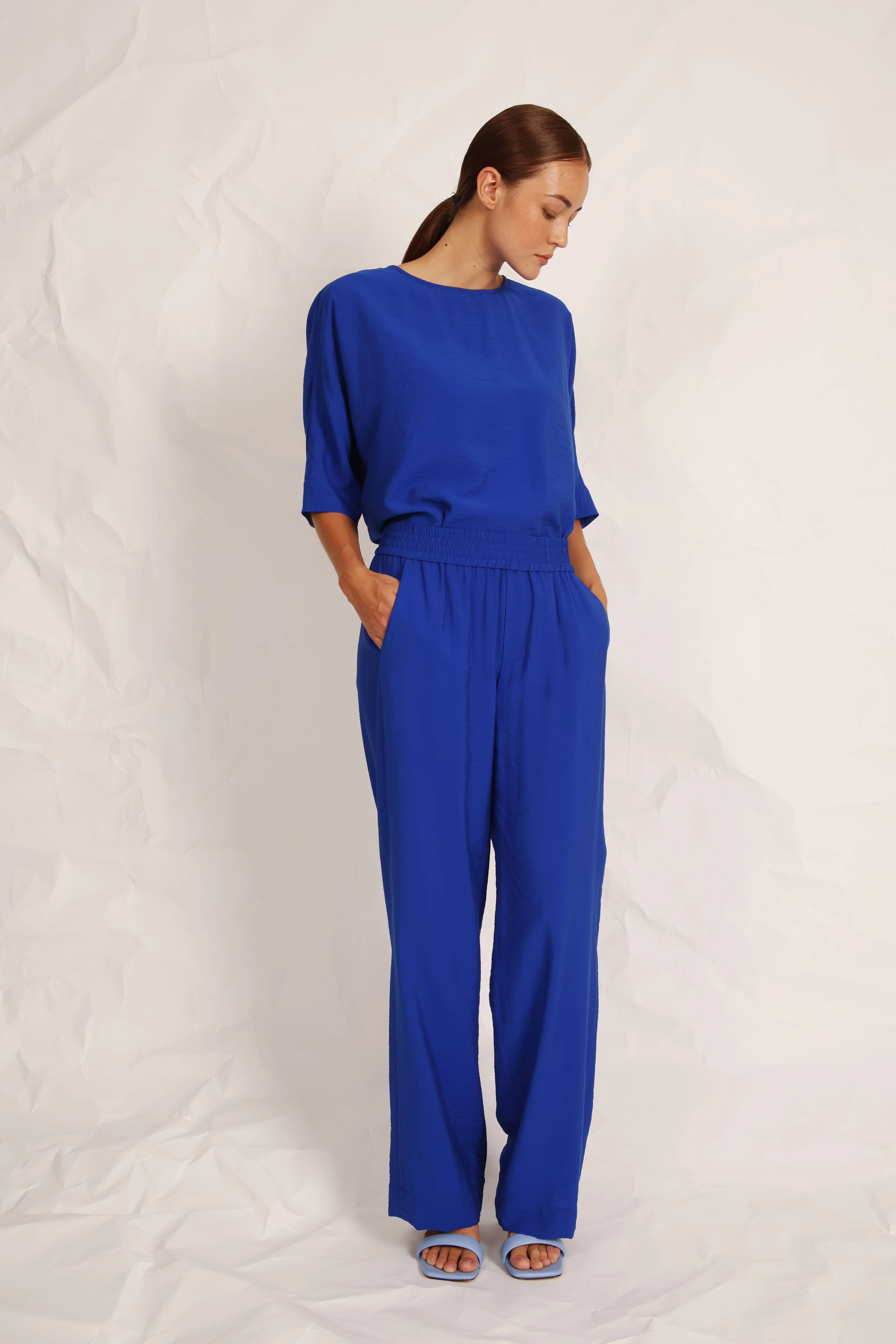 Broeken blauw Hampton Bays