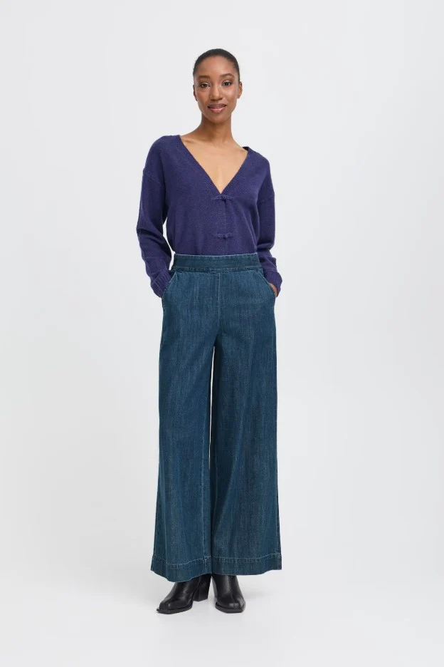 Broeken blauw ICHI