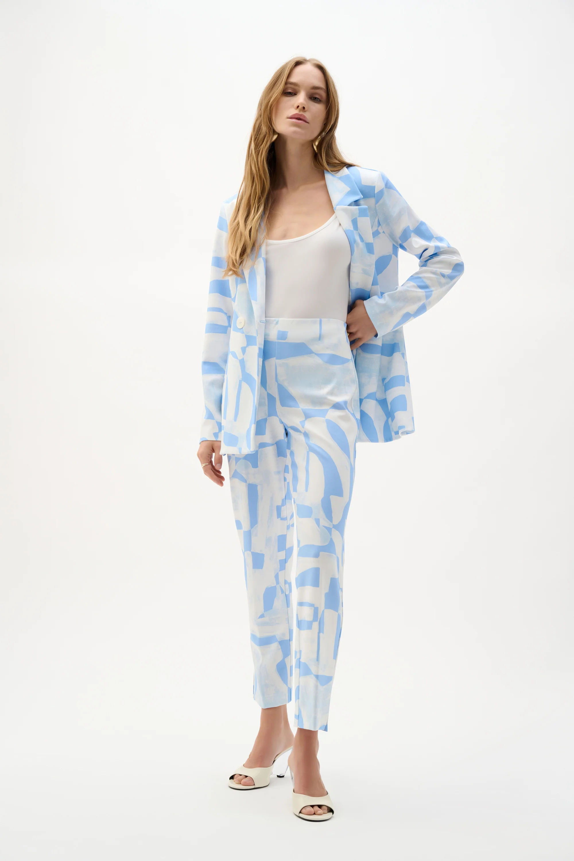 Broeken blauw Joseph Ribkoff - Image 3