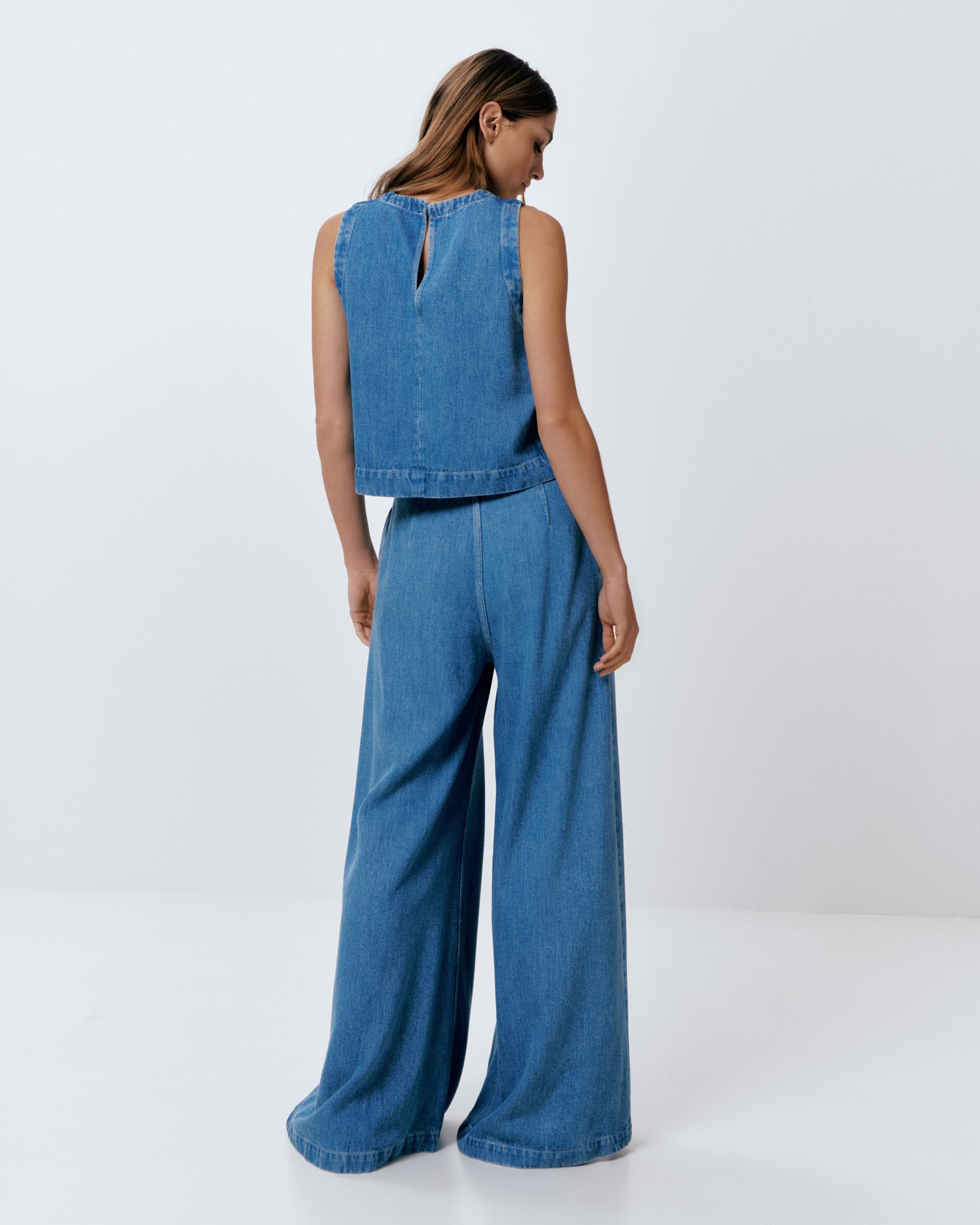 Broeken blauw Julia June - Image 3