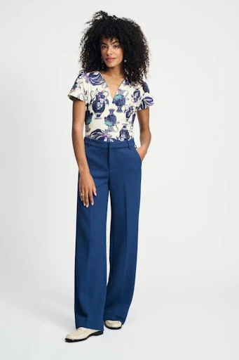 Broeken blauw POM Amsterdam