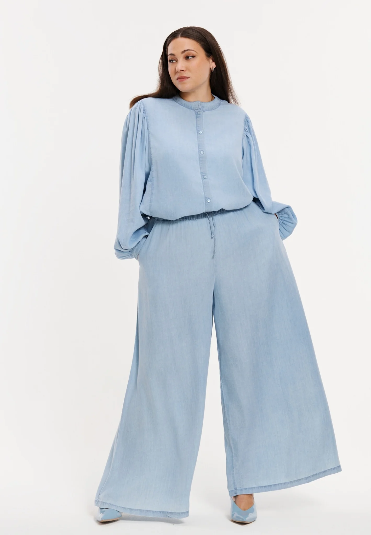 Broeken blauw Yoek