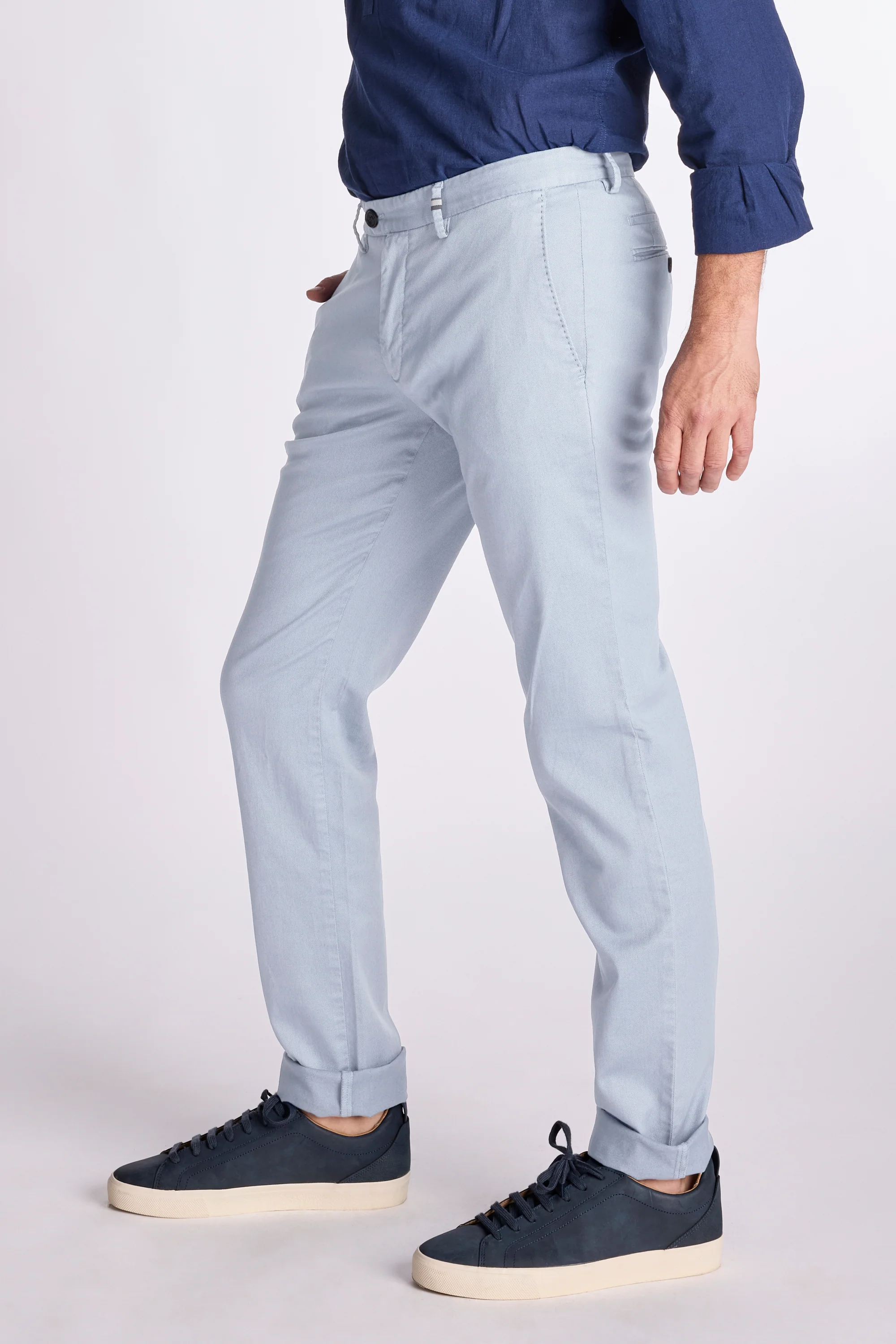 Broeken blauw Zilton