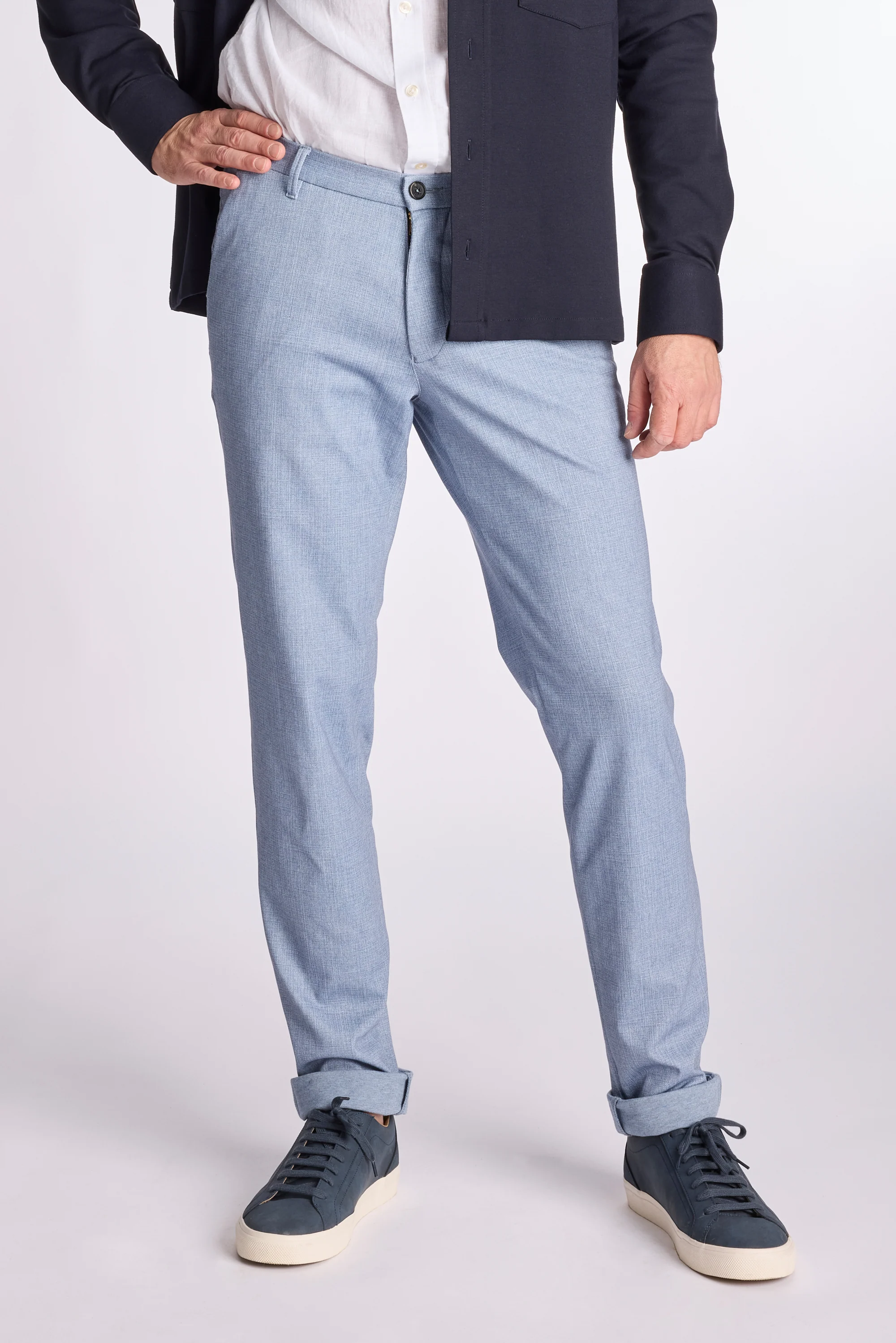 Broeken blauw Zilton