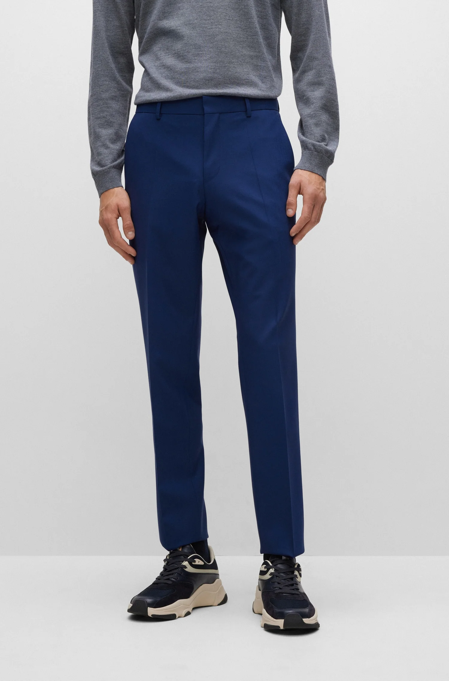 Broeken navy Boss Men Black - Image 3