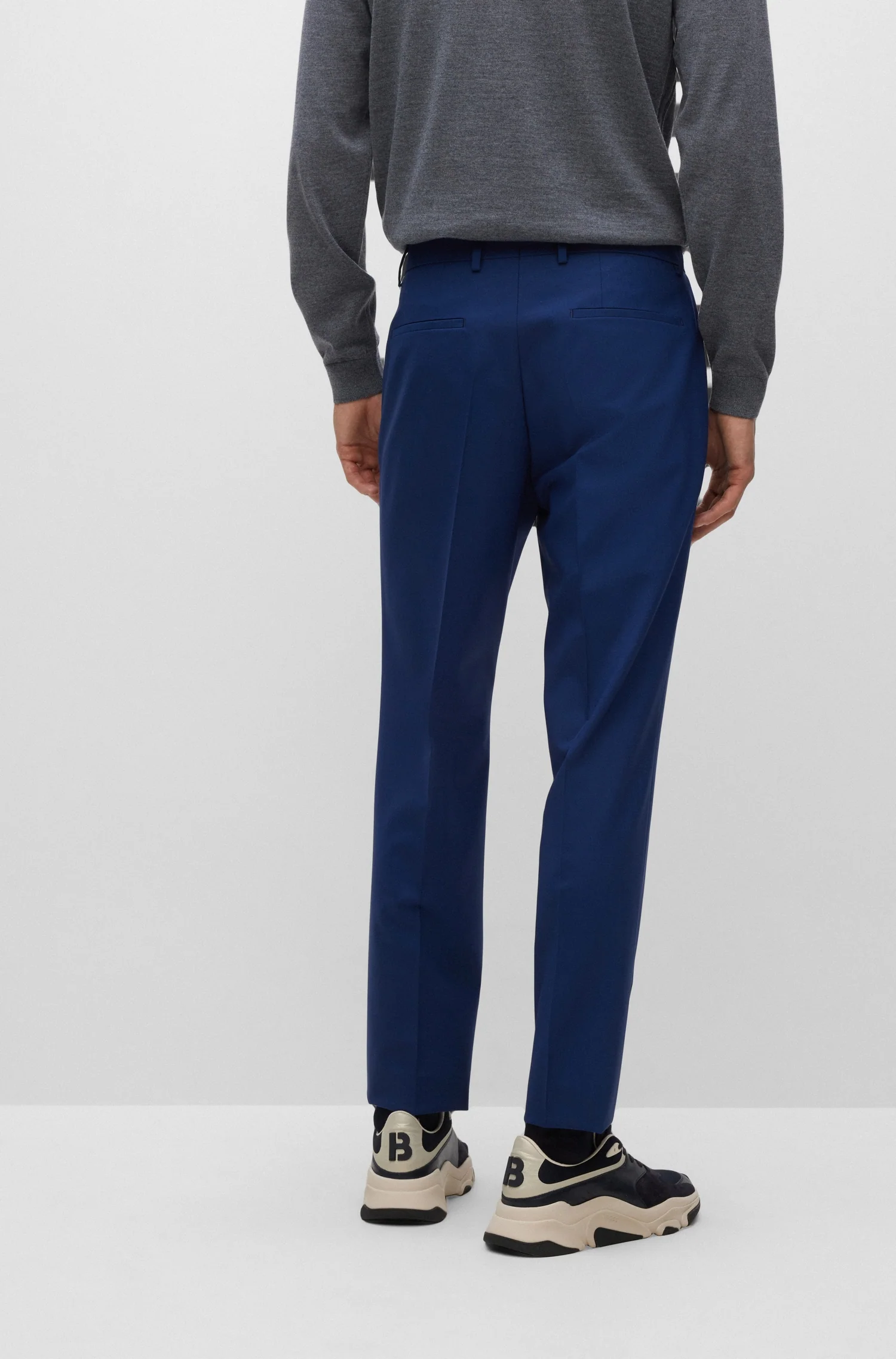 Broeken navy Boss Men Black - Image 4