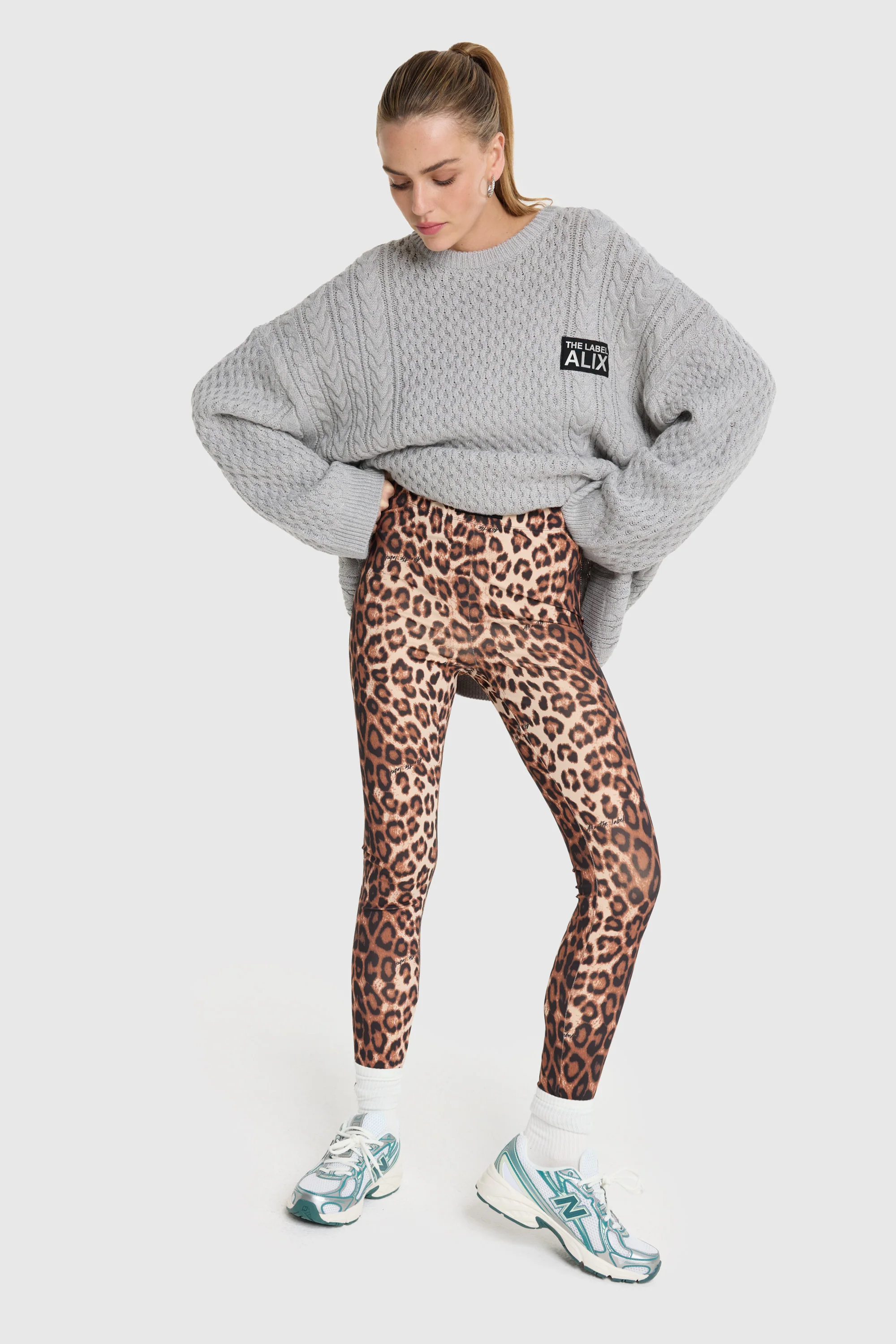 Broeken bruin ALIX The Label