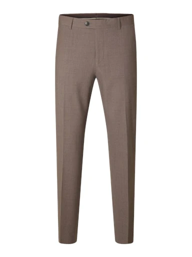 Broeken bruin Selected HOMME