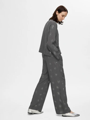 Broeken grijs Selected FEMME - Image 3
