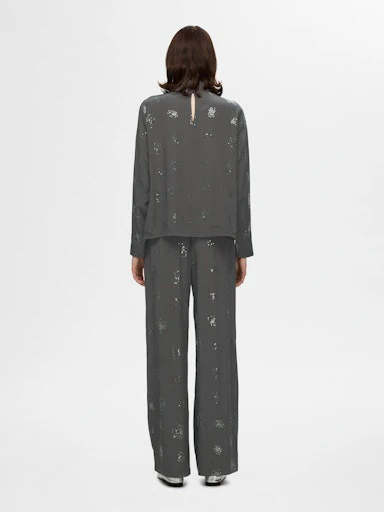 Broeken grijs Selected FEMME - Image 6