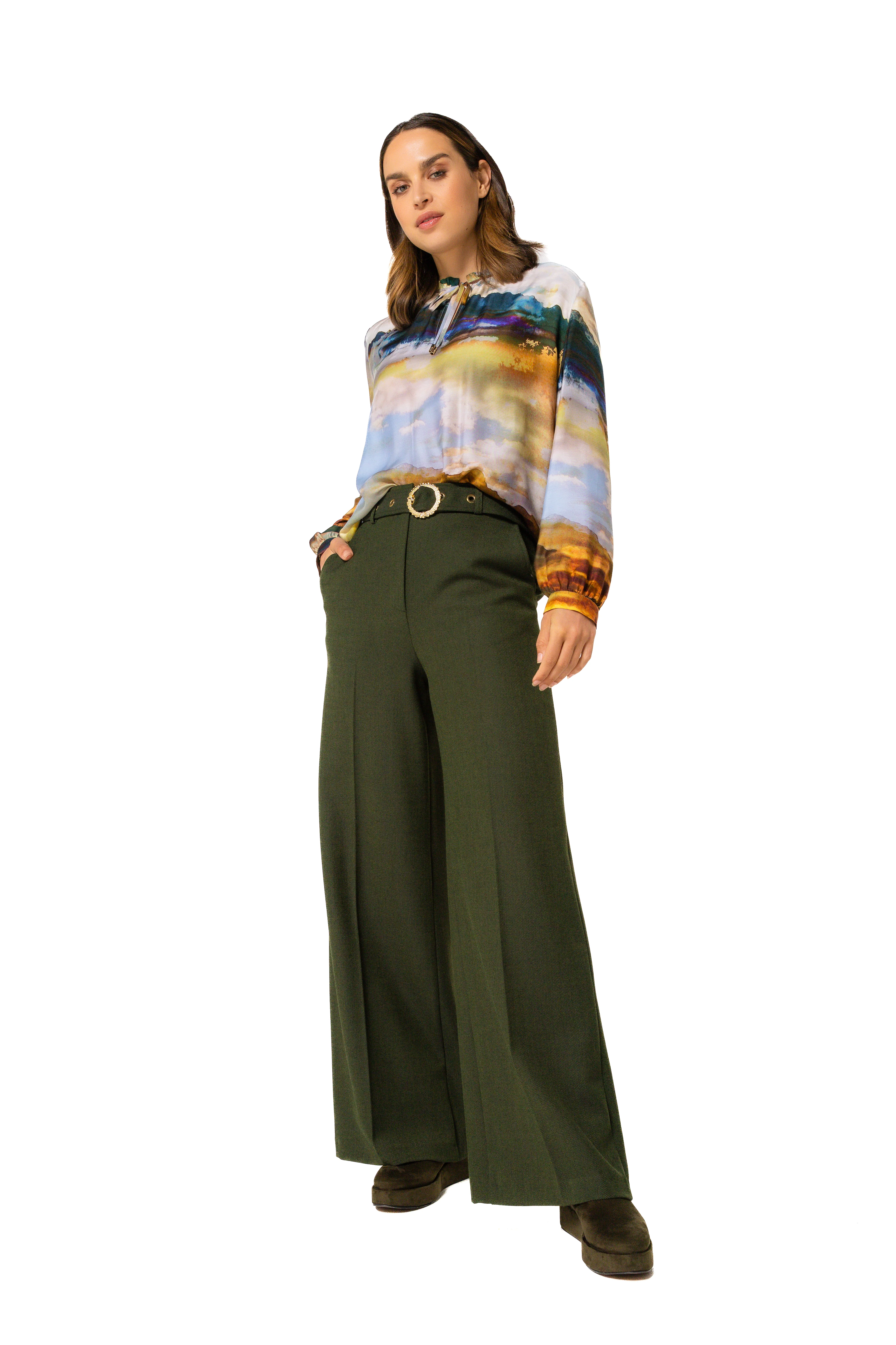 Broeken groen Caroline Biss - Image 3