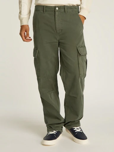 Broeken groen Tommy Jeans