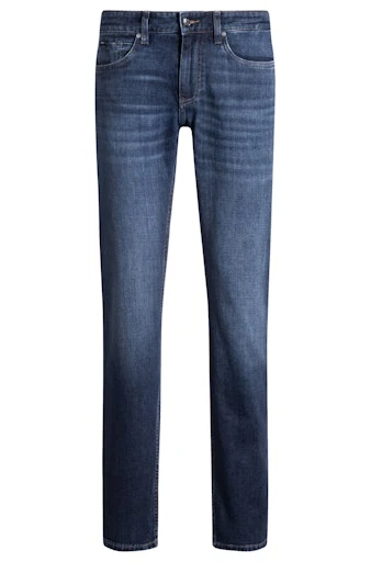 Broeken navy Boss Men Black