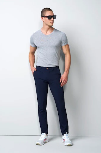 Broeken navy M|5 by Meyer