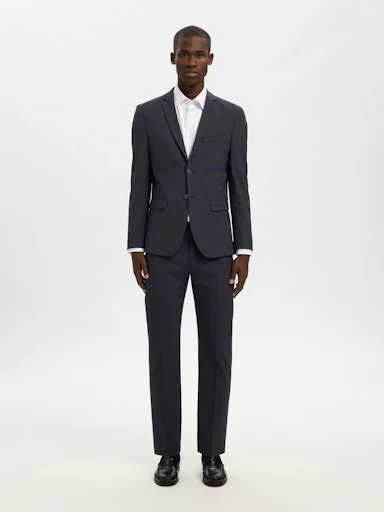 Broeken navy Selected HOMME - Image 6