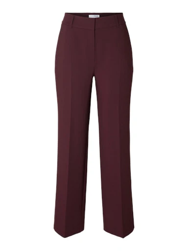 Broeken bordeaux Selected FEMME