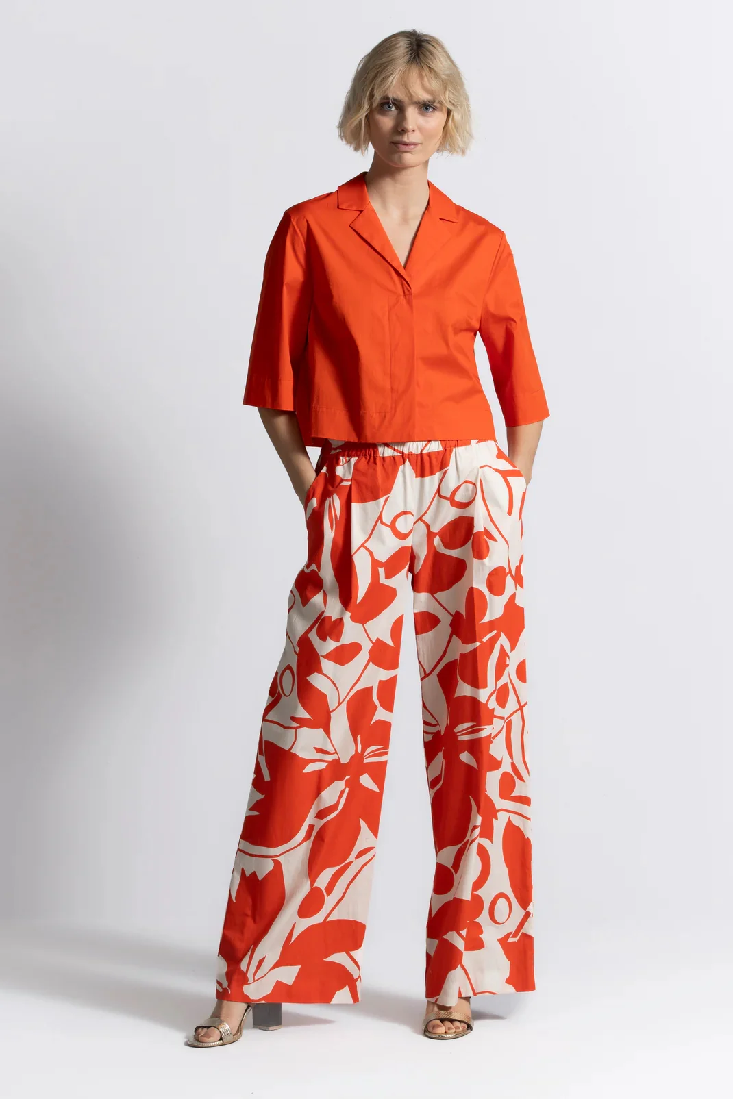 Broeken rood Gigue