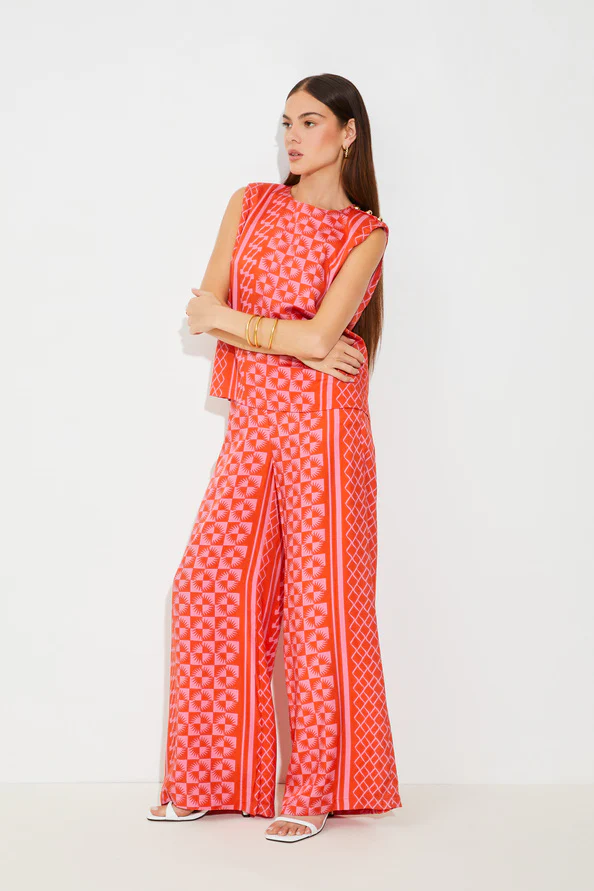 Broeken rood Suncoo Paris
