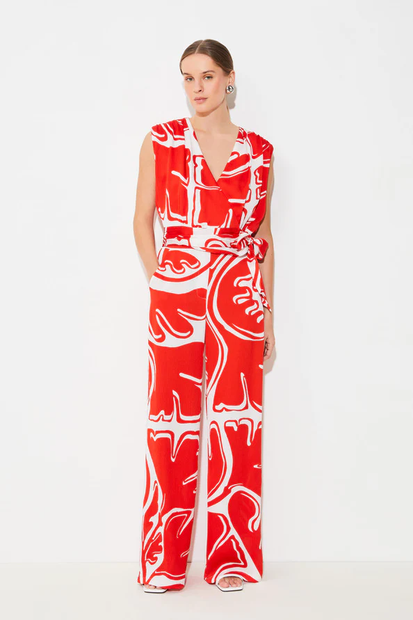 Broeken rood Suncoo Paris