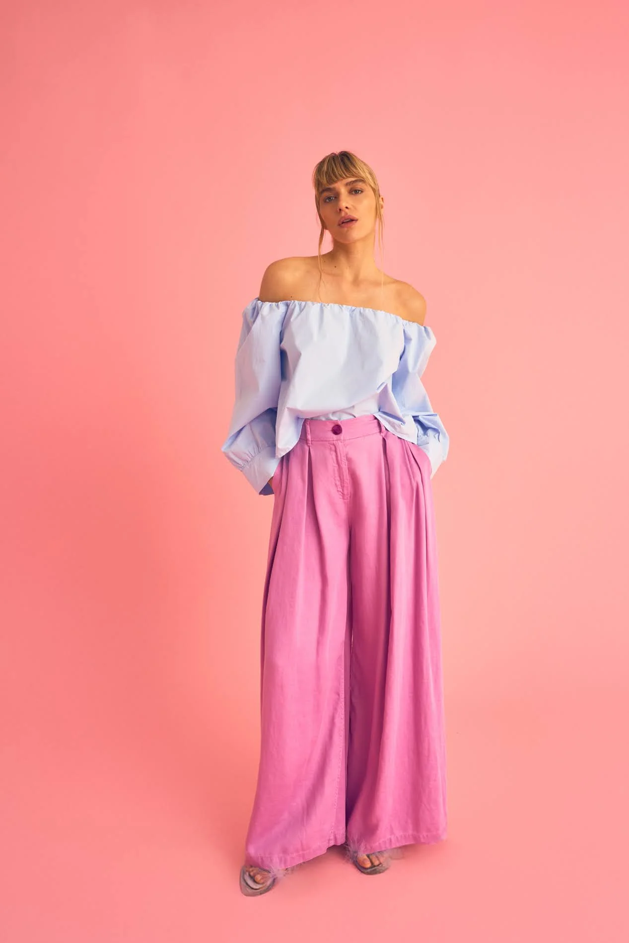 Broeken roze Julia June
