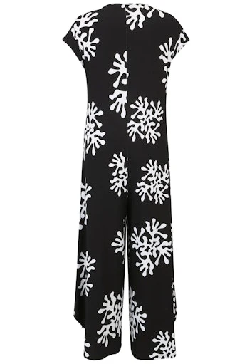 Jumpsuits korte mouw zwart Doris Streich - Image 2