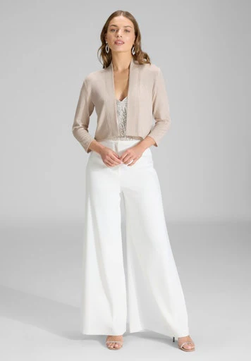 Cardigans beige SWING - Image 3