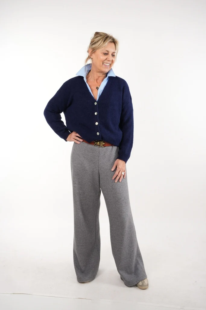 Cardigans blauw BLACK ROSE