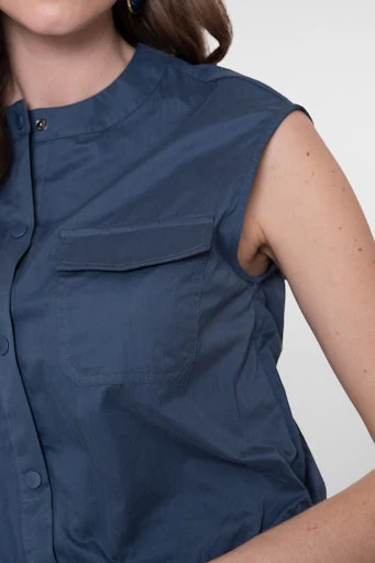 Cardigans blauw Geisha - Image 3