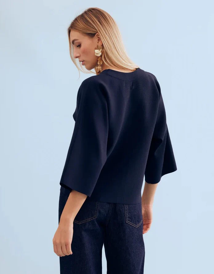 Cardigans blauw Léo & Ugo - Image 2