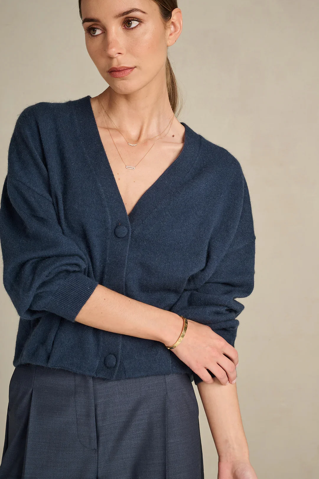 Cardigans blauw March23