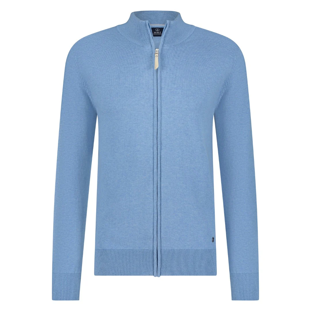 Cardigans blauw Marco Manzini