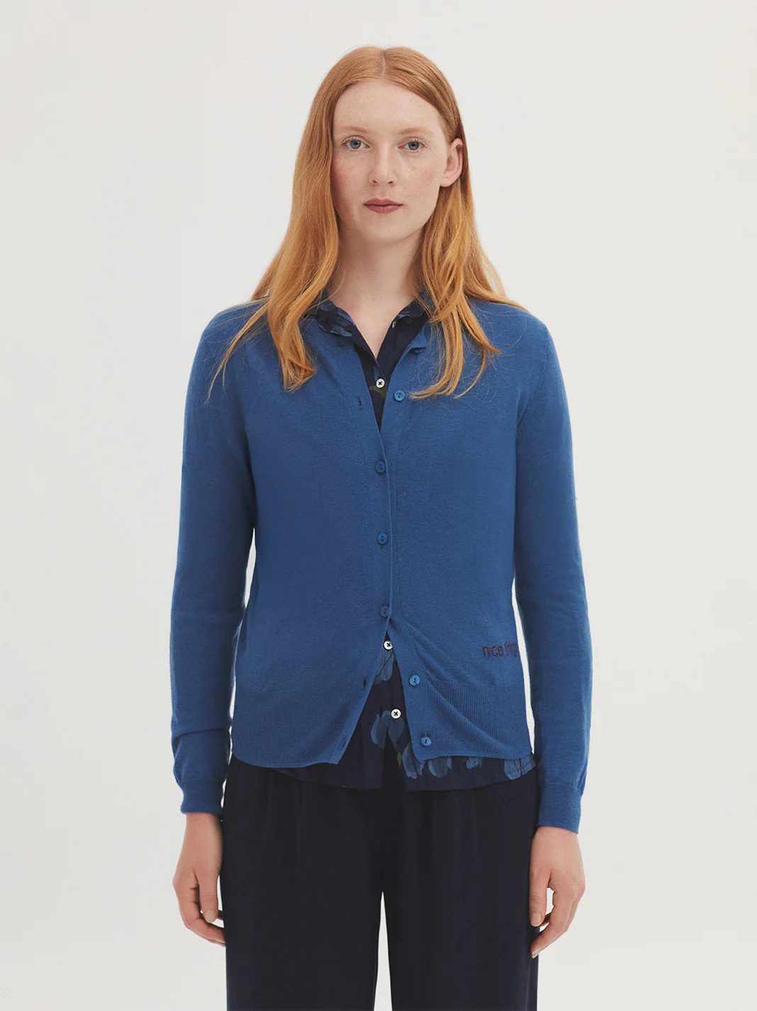 Cardigans blauw Nice Things