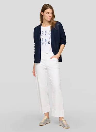 Cardigans blauw Rabe