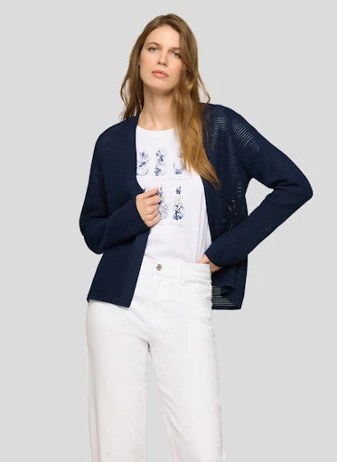 Cardigans blauw Rabe - Image 2