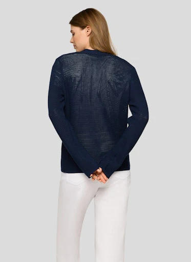 Cardigans blauw Rabe - Image 4