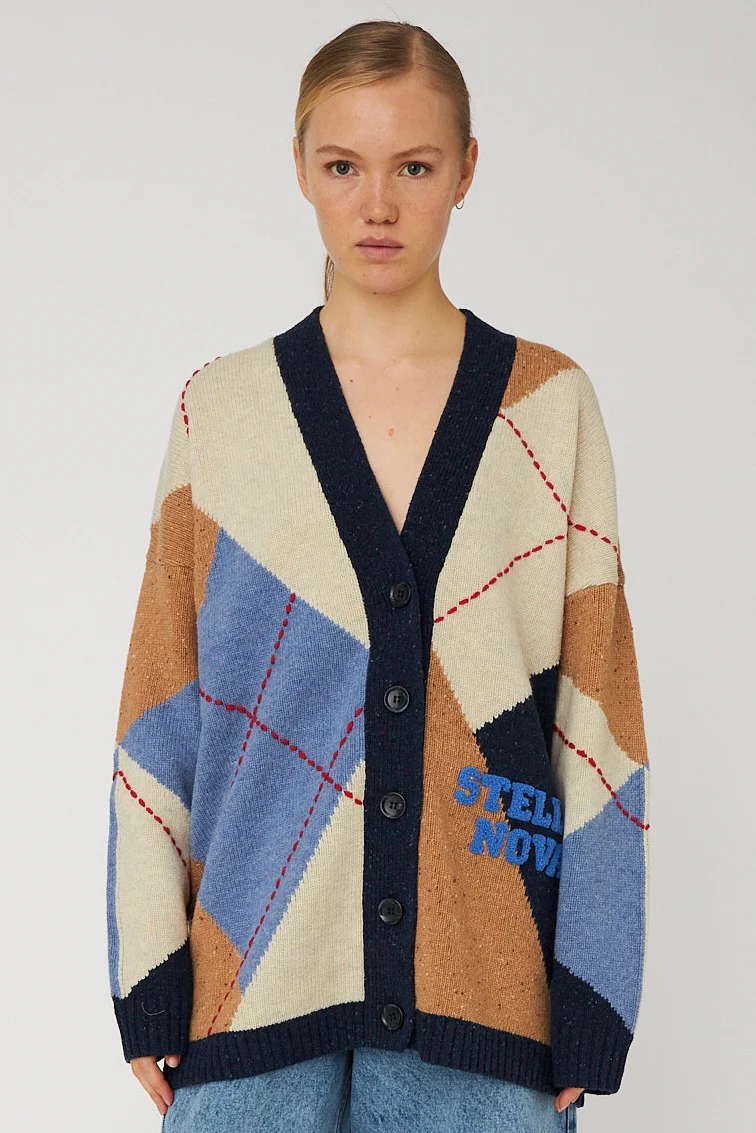 Cardigans blauw STELLA NOVA