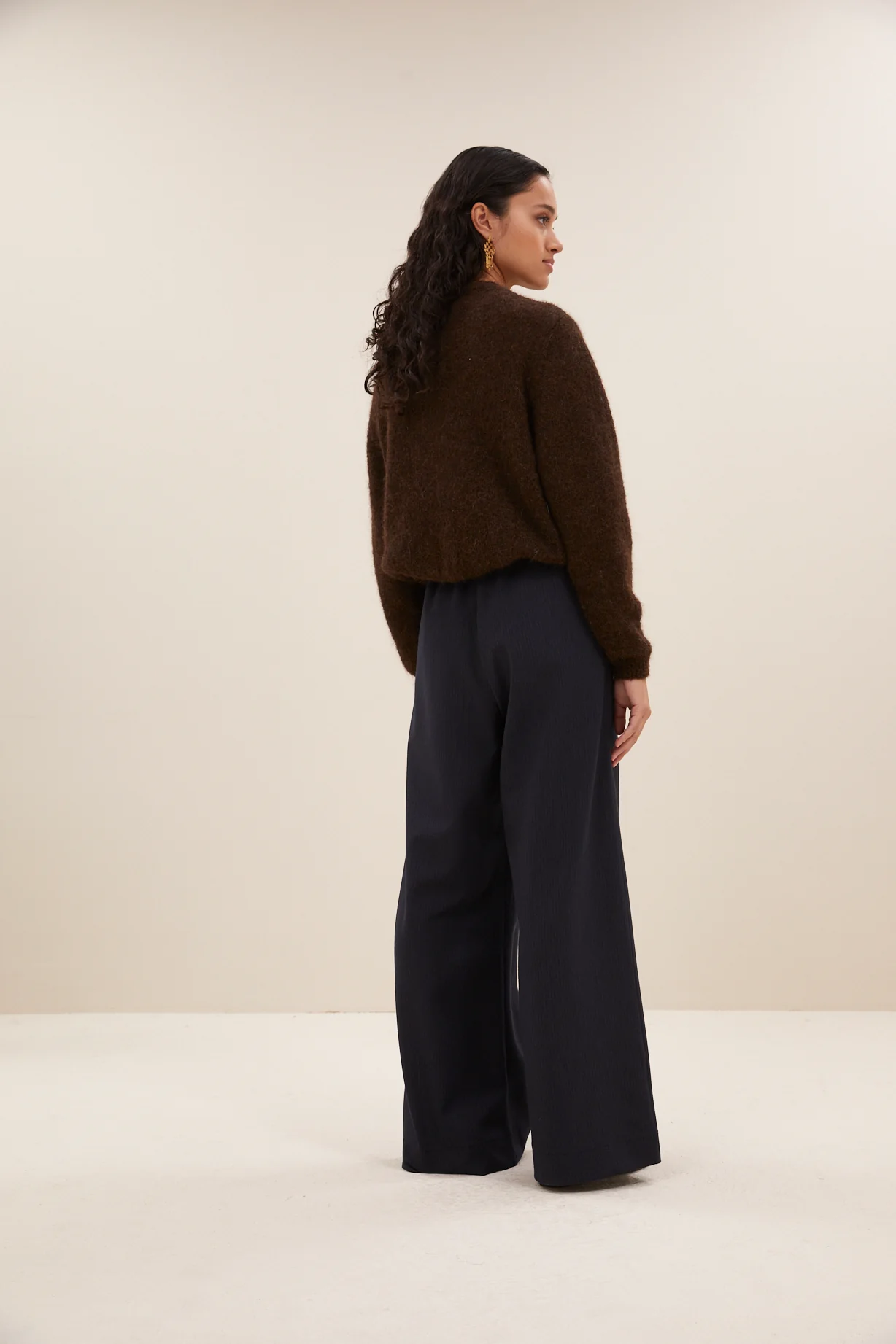 Cardigans bruin by-bar - Image 3