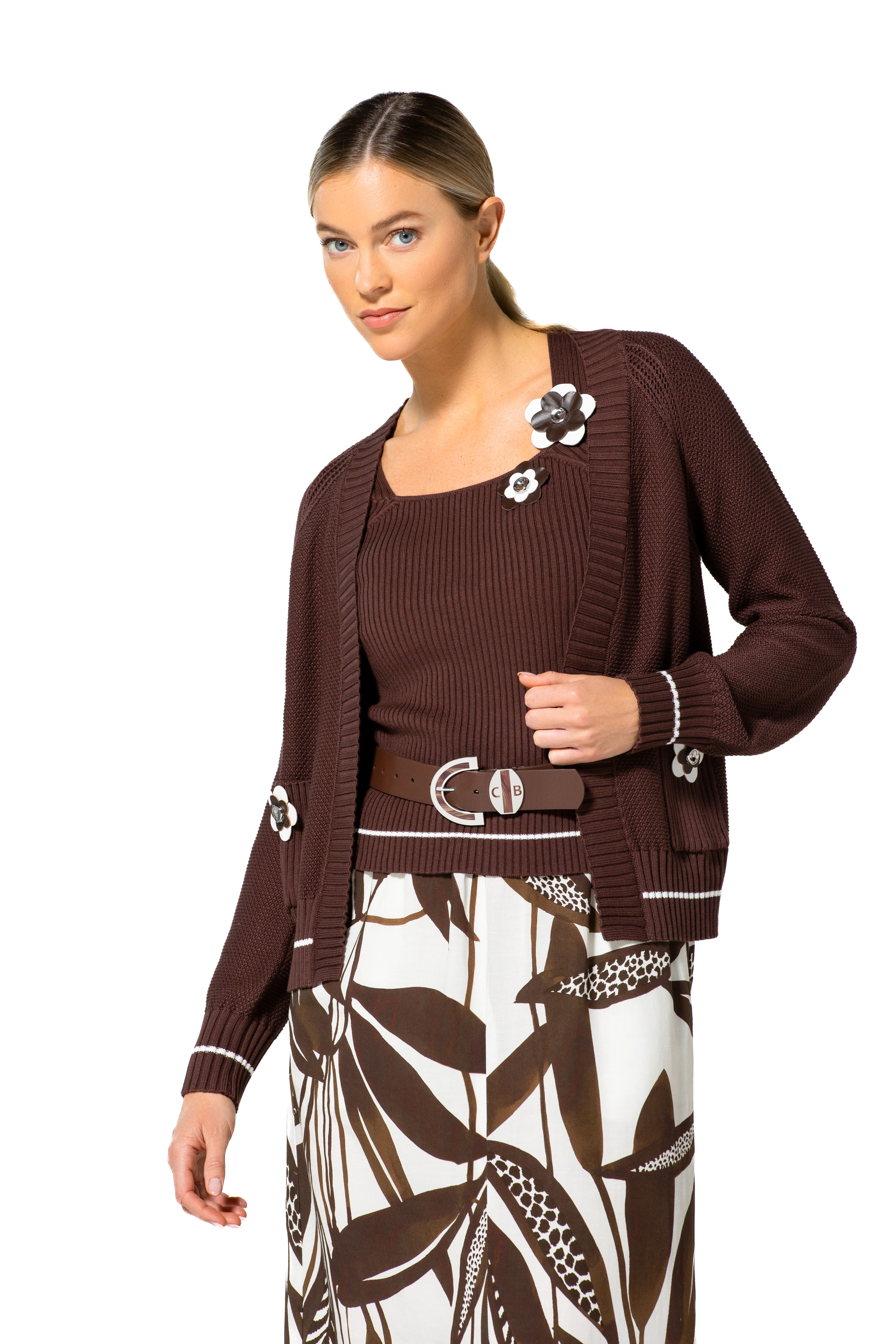 Cardigans bruin Caroline Biss - Image 4