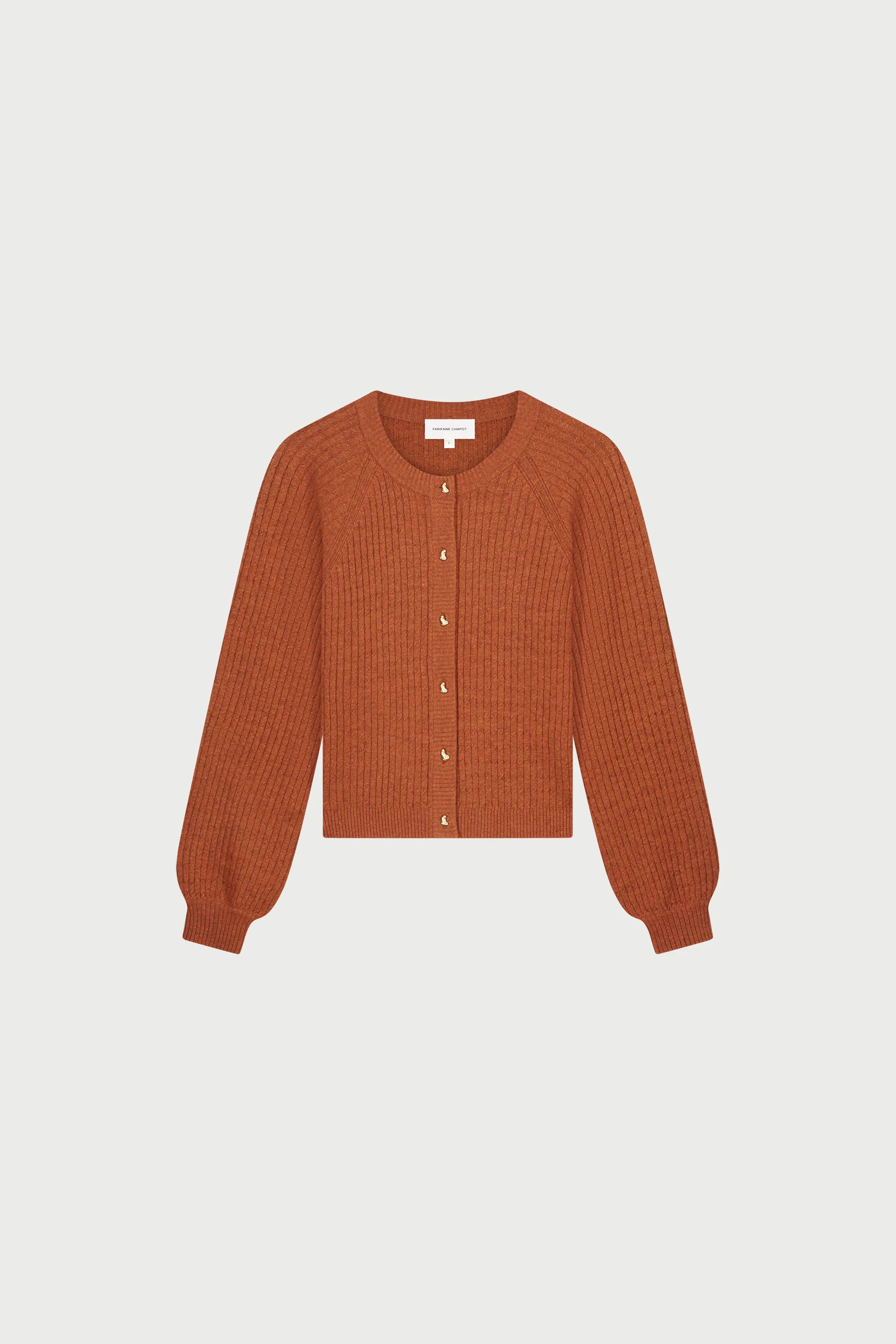 Cardigans bruin Fabienne Chapot