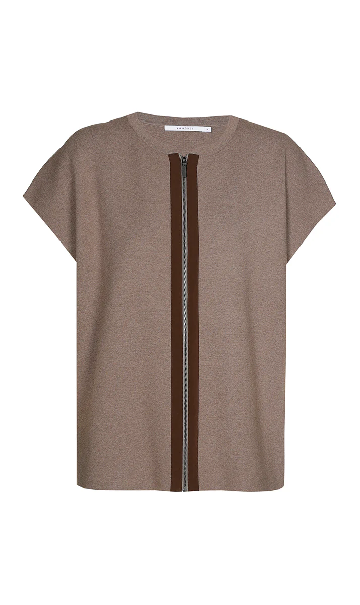 Cardigans bruin Xandres Gold