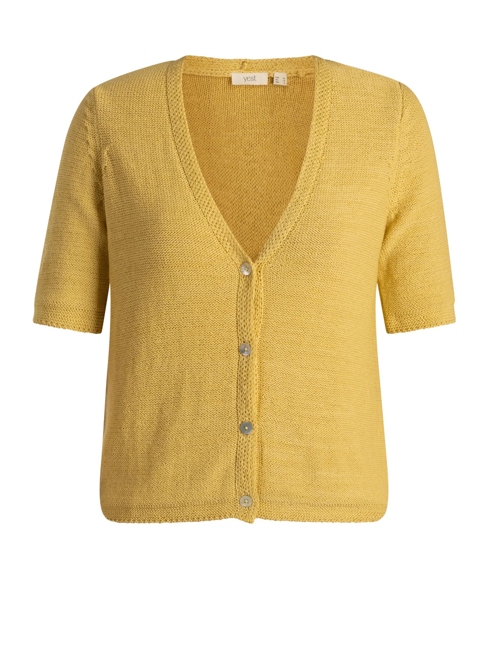 Cardigans geel yest curve