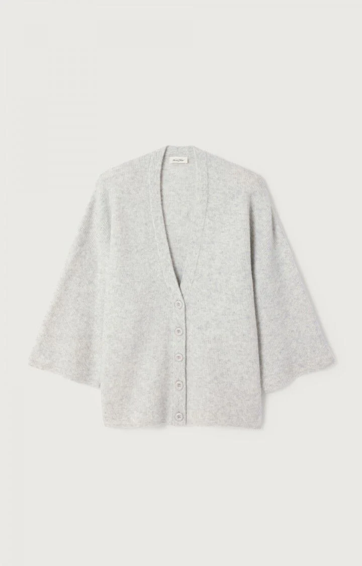 Cardigans grijs American Vintage