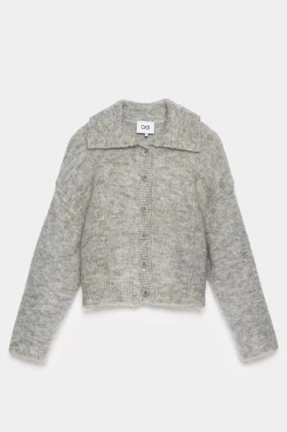 Cardigans grijs CKS - Image 2