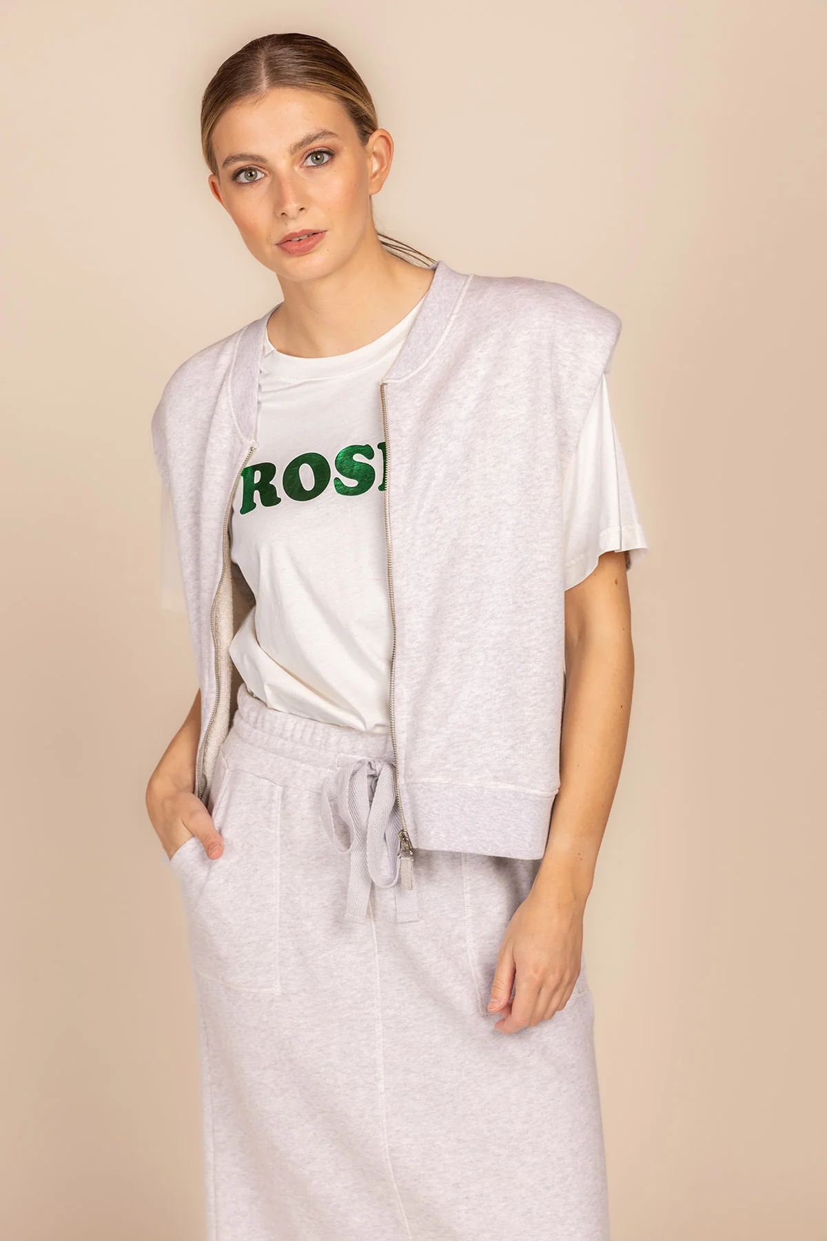 Cardigans grijs Four Roses
