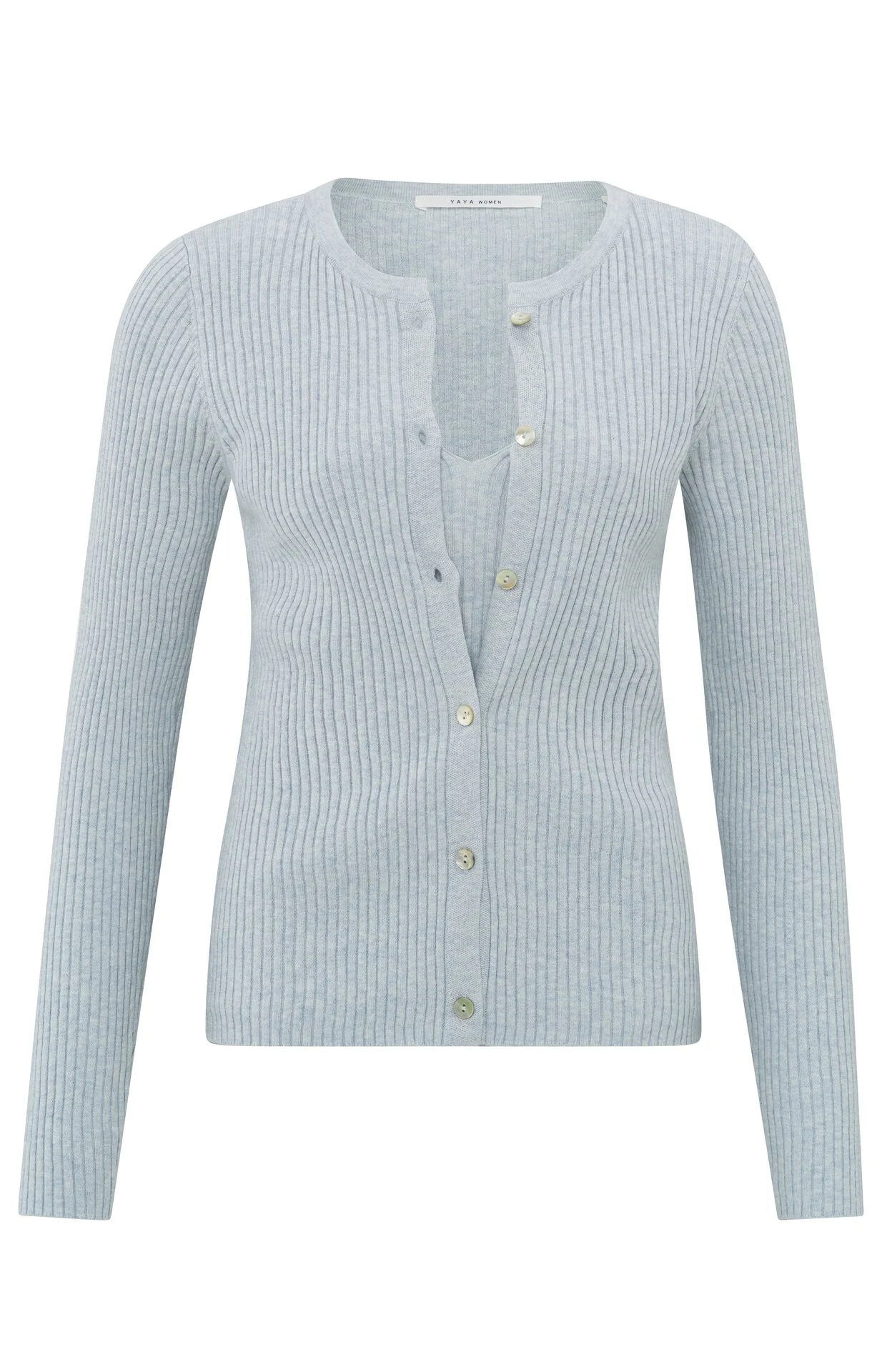 Cardigans grijs YAYA - Image 3