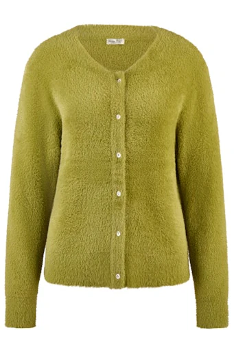 Cardigans groen Barbara Lebek