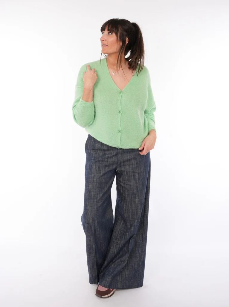 Cardigans groen BLACK ROSE