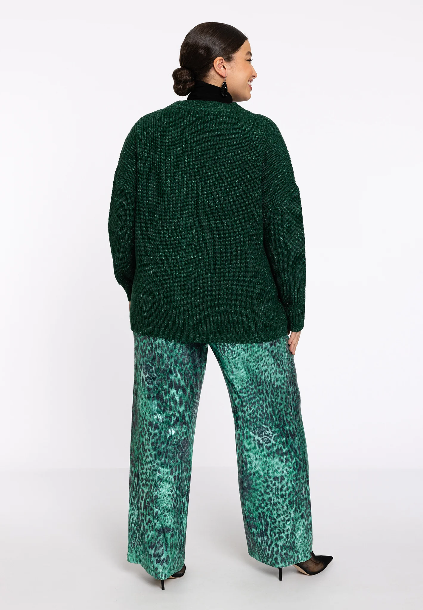 Cardigans groen Yoek - Image 4