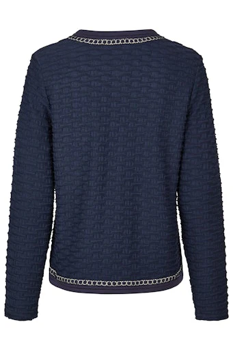 Cardigans navy Barbara Lebek - Image 2